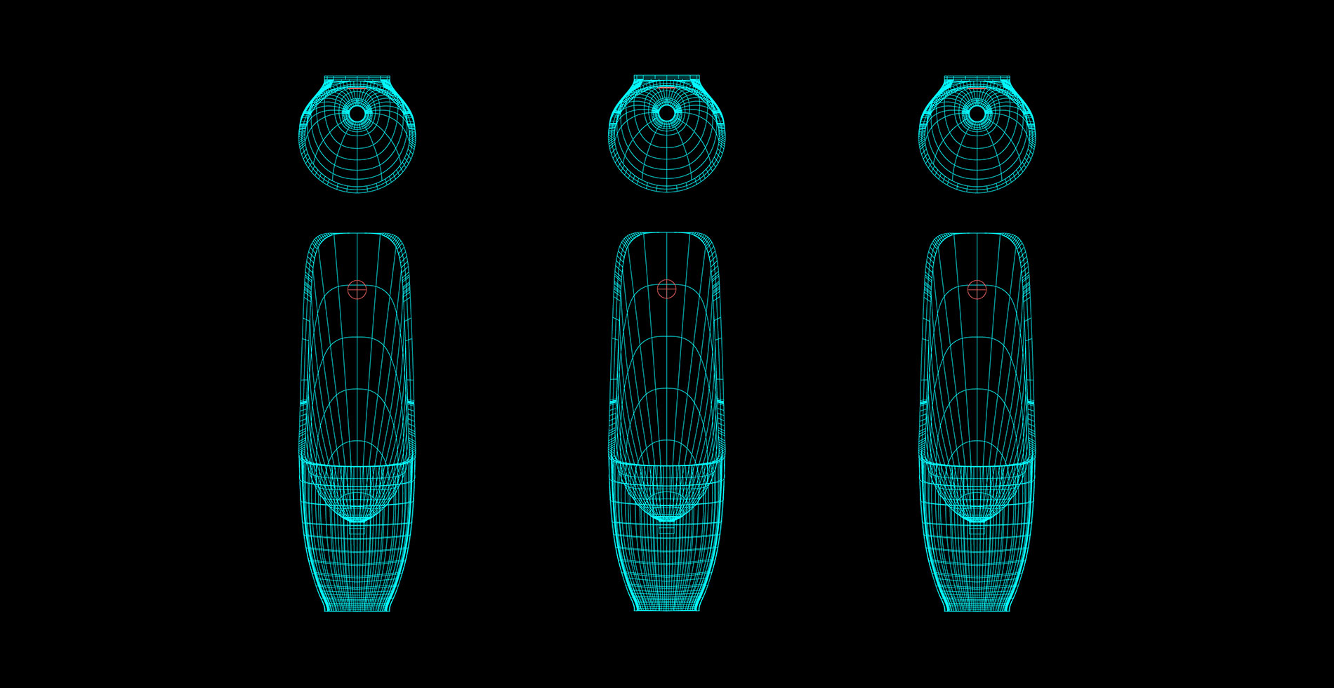 Sketch Ergo ceramic urinal - Antonio Pascale Design for Galassia