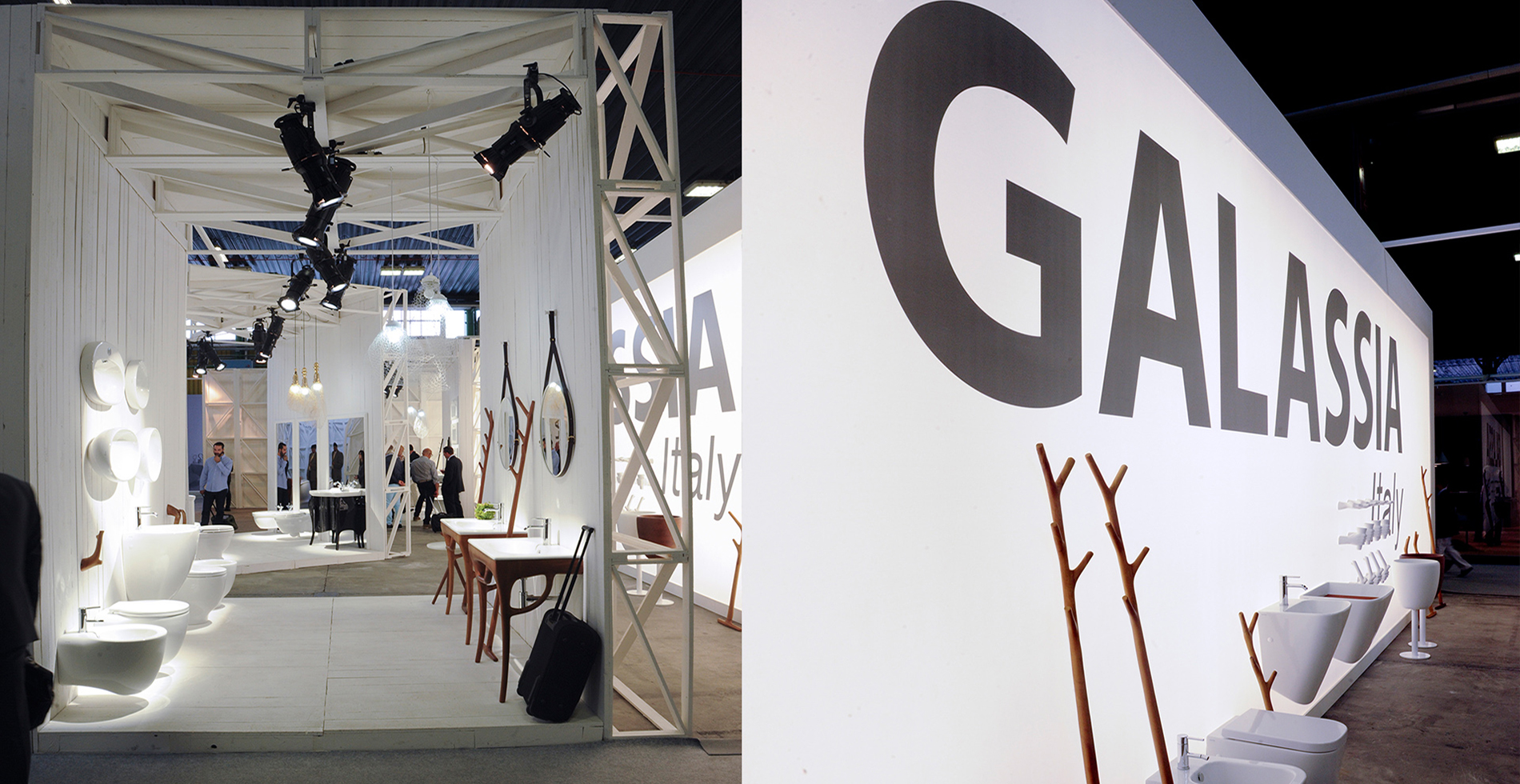 Cersaie 2014 Exhibition Stand for Ceramica Galassia | Design by Antonio Pascale
