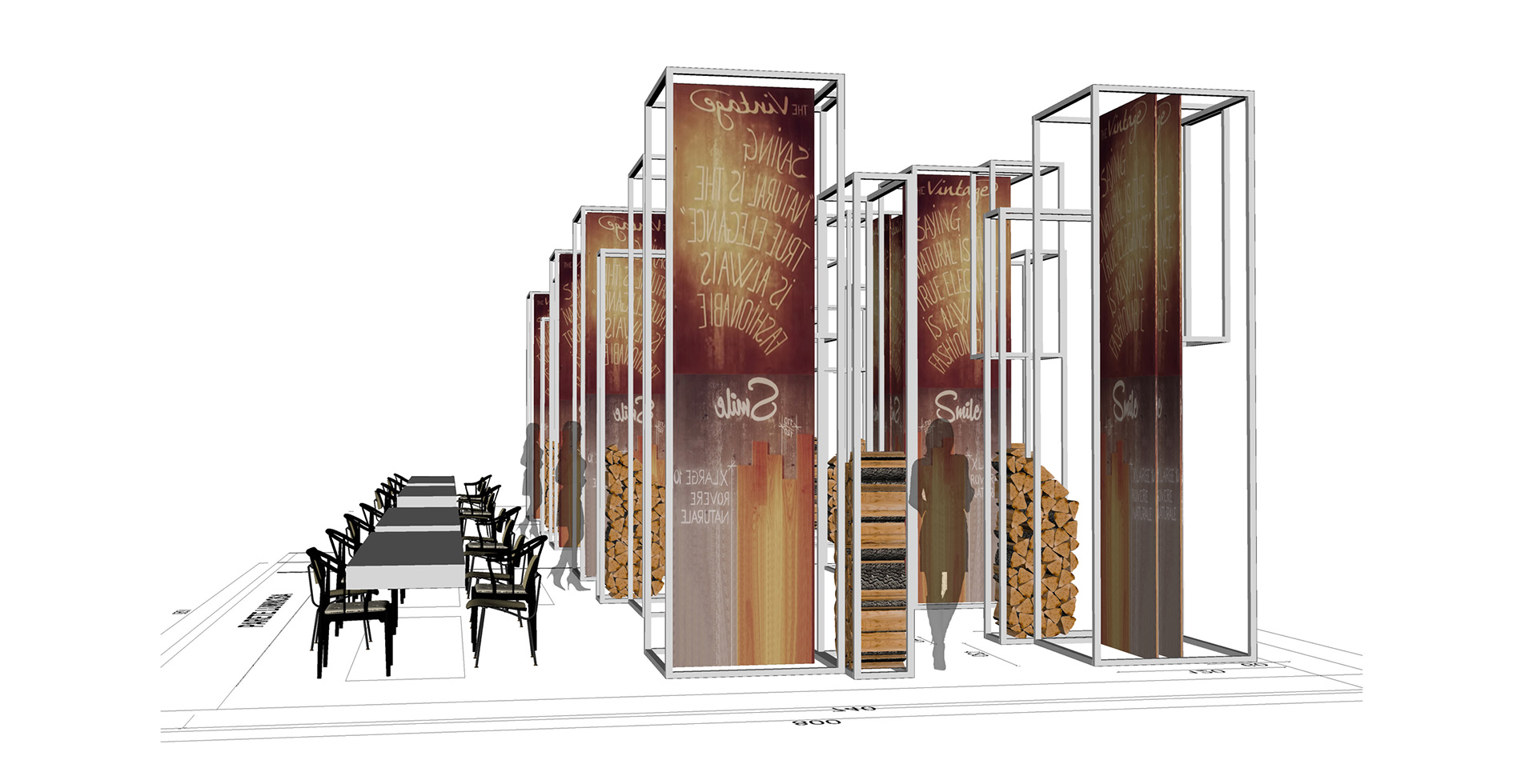 Antonio Pascale Design | Cersaie 2015 Exhibition Stand for Gazzotti