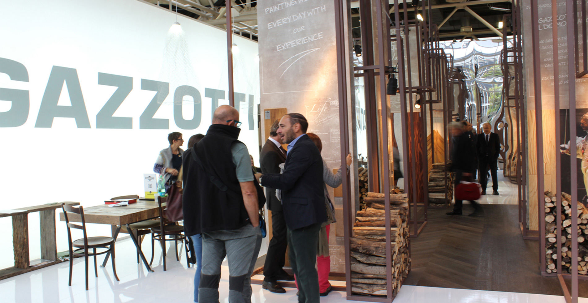 Stand espositivo Gazzotti - Cersaie 2015 | Designer: Antonio Pascale